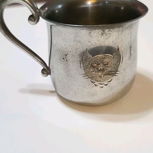 Preisner pewter baby cup.